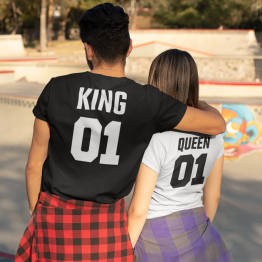 King Queen 01 t shirts