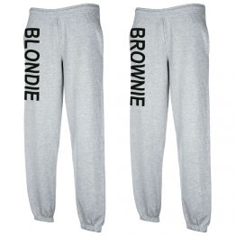 Blondie Brownie Joggingbroek Grijs