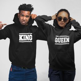 King Queen hoodie Lines