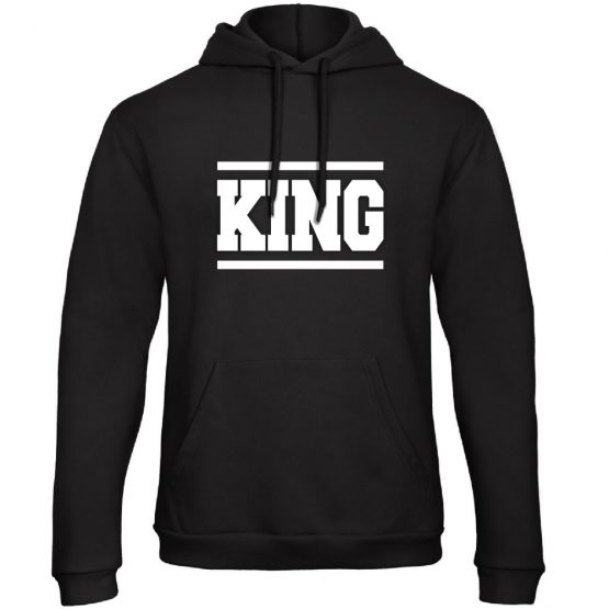 King Queen hoodie sweater lines