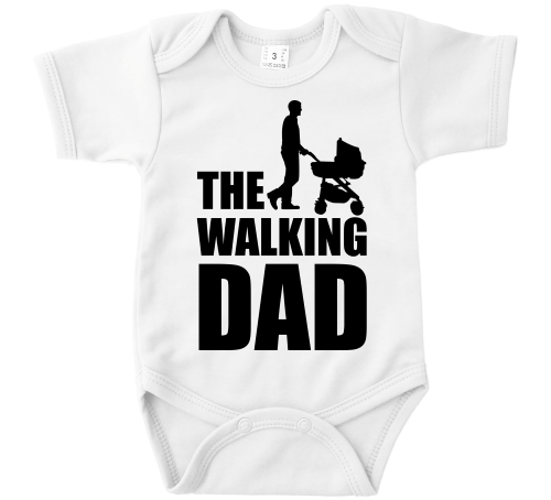 The Walking Dad romper