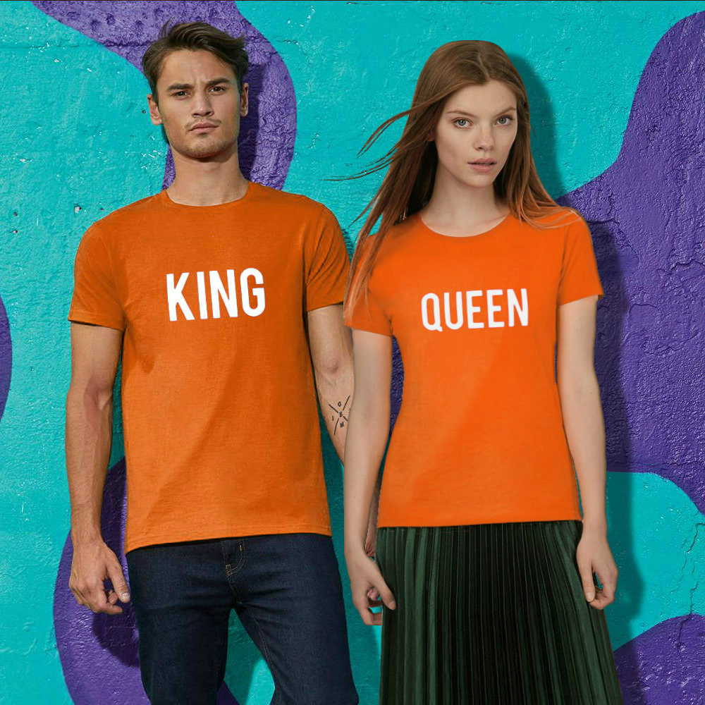 Koningsdag T Shirts King Queen