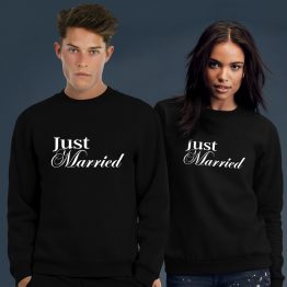 Just Married sweater trui 2