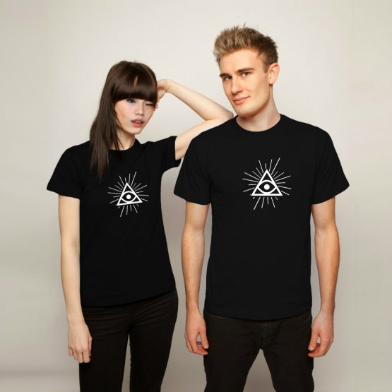 Illuminati shirt eye simpel