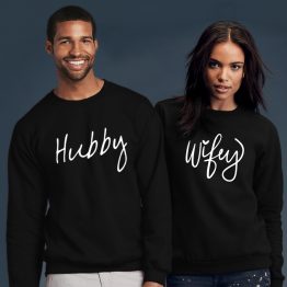 Hubby wifey Sweater