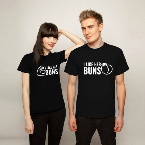 Valentijnsdag Shirt Buns Guns