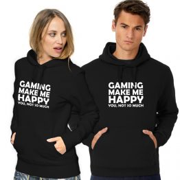 Gaming hoodie Make me Happy
