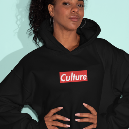 Culture Hoodie Zwart Supreme