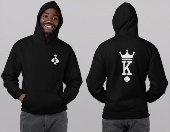 King Queen hoodies Set Premium Cards 2