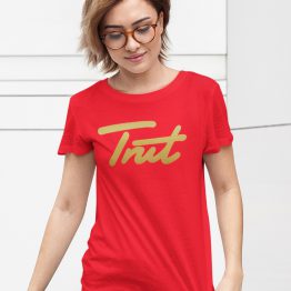 Trut T-Shirt Red Gold