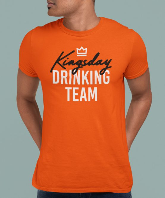 Koningsdag T-Shirt Drinking Team