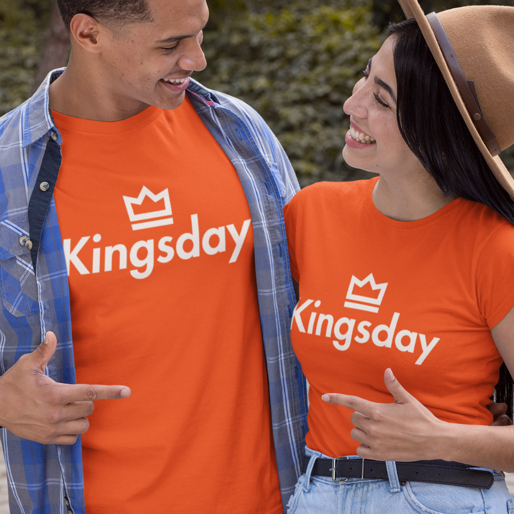 Koningsdag T-Shirt Kingsday Crown