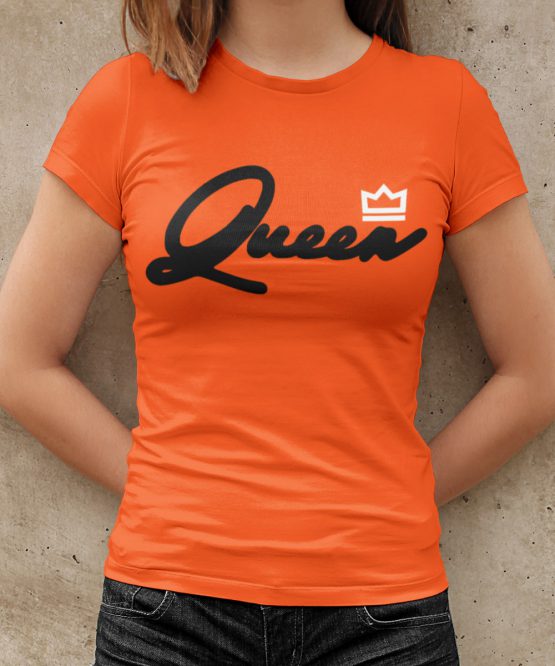 Koningsdag T-Shirt Queen Premium