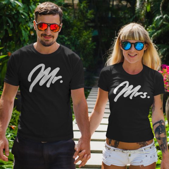 Mr Mrs T-Shirt Premium