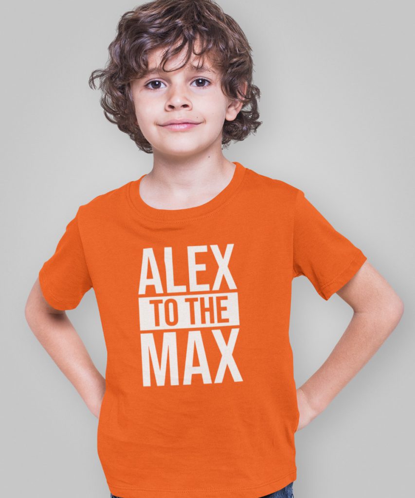 Koningsdag T-Shirt Kind Alex to the Max