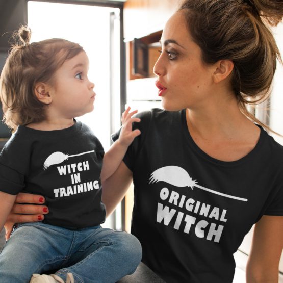 Moeder Dochter Shirts Witches