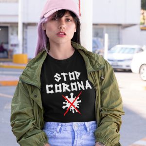 Corona T-Shirt Stop Corona