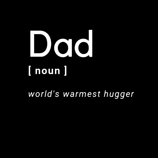 Vaderdag Opdruk Dad Noun