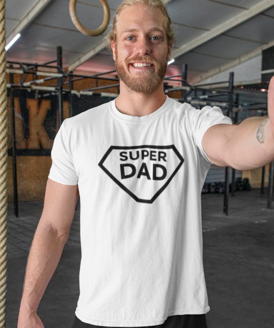Vaderdag T-Shirt Super Dad 1