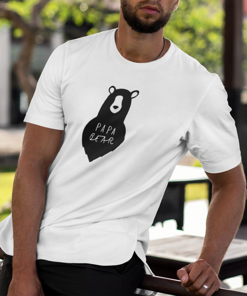 Vaderdag T-Shirt Papa Bear 2 (1)