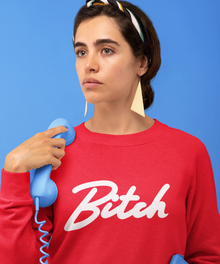Bitch Sweater Premium Red