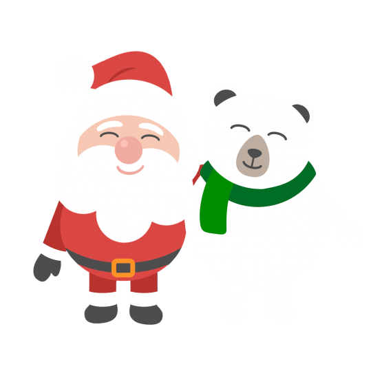 Falsche Weihnachtskleidung Santa Bär 2